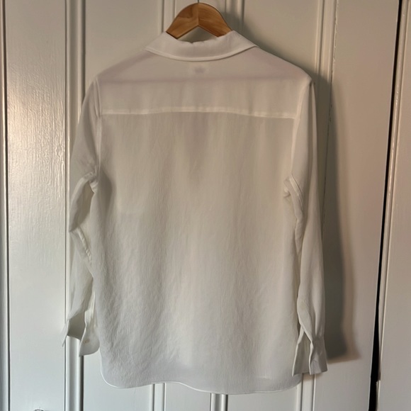 Aritzia Wilfred sheer blouse - Picture 4 of 6